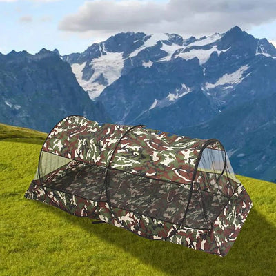 Folding Portable Mosquito Net for Trips Mesh Tent With Zipper Outdoor New Camping Mosquito Net Tent With Bottom - Slobuy