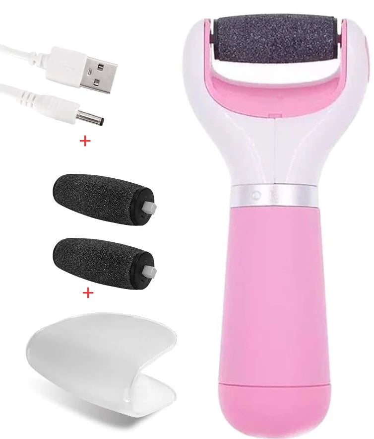 Foot Care Tool Electric Foot File Foot Callouses Dead Skin Remover Shaver Remove Dry Dead Hard Cracked Skin Safe and Painless - Slobuy