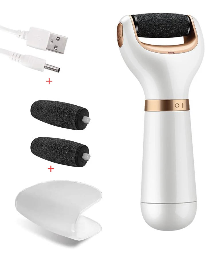Foot Care Tool Electric Foot File Foot Callouses Dead Skin Remover Shaver Remove Dry Dead Hard Cracked Skin Safe and Painless - Slobuy