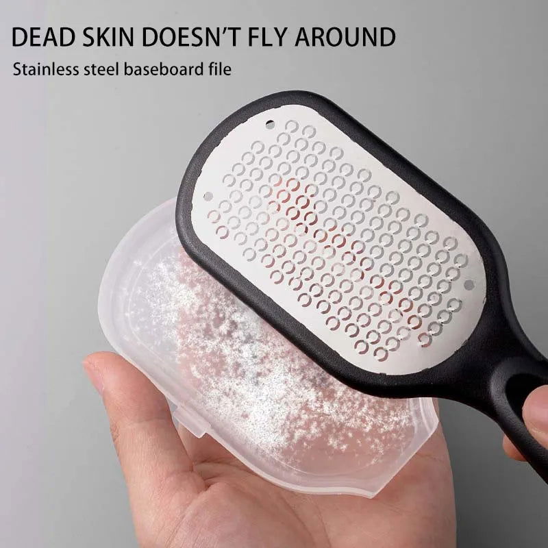 Foot File Scraper Callus Remover Feet Professional Steel Pedicure Tools Foot Corn Removal Dead Skin Remover Foot Care - Slobuy
