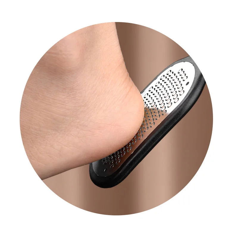 Foot File Scraper Callus Remover Feet Professional Steel Pedicure Tools Foot Corn Removal Dead Skin Remover Foot Care - Slobuy