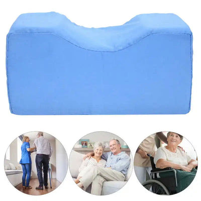 Foot Raise Ankle Pillow Mat Anti Bedsore Cushion Cotton Cloth + Sponge Elderly Bedridden Patient Disabled Leg Rest Elevating Pad - Slobuy
