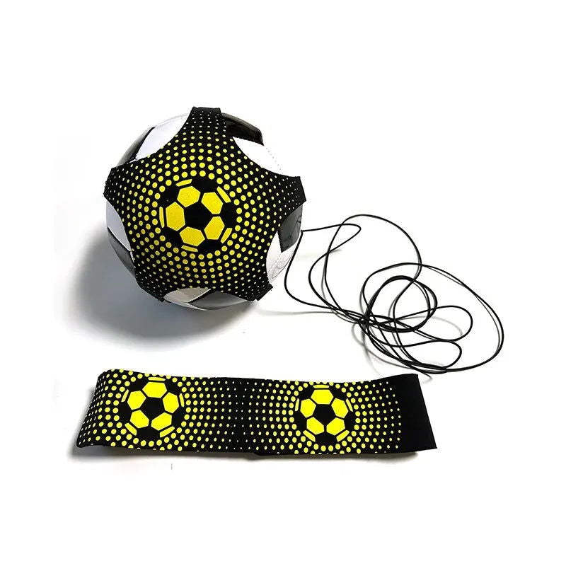 Football Kick Throw Solo Practice Adjustable Waist Belt Soccer Ball Control Training Equipment Children Training Elastic Belt - Slobuy