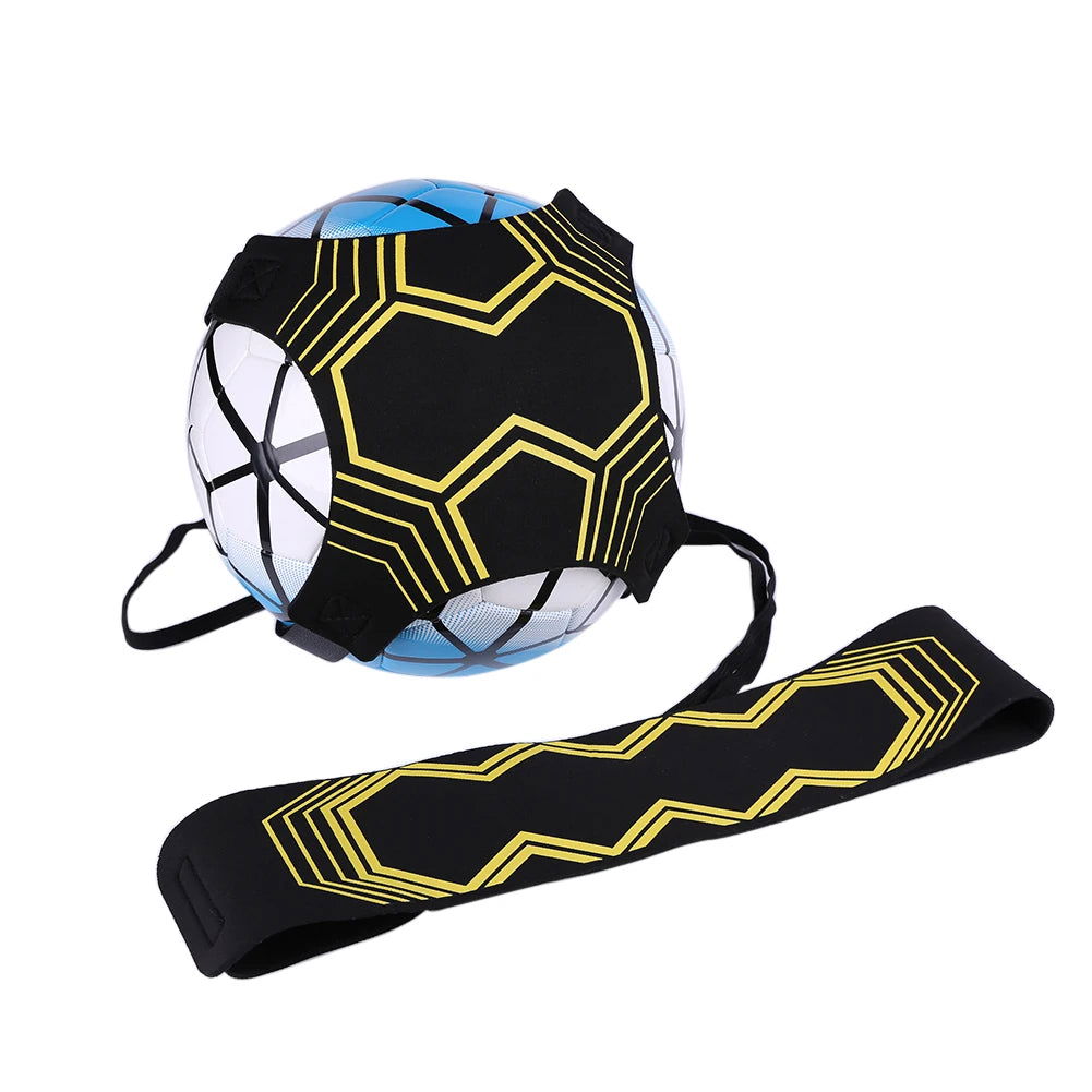 Football Kick Trainer Adjustable Soccer Training Elastic Belt Solo Soccer Ball Juggle Bag Auxiliary Football Training Equipment - Slobuy