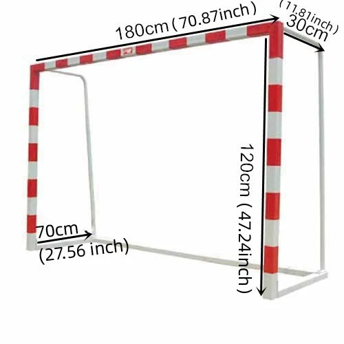 Football Net For Soccer Goal Post Junior Sports Training 3m x 2m 1.2m x 1.8m Football Net Foldable Portable Soccer Net Kids - Slobuy
