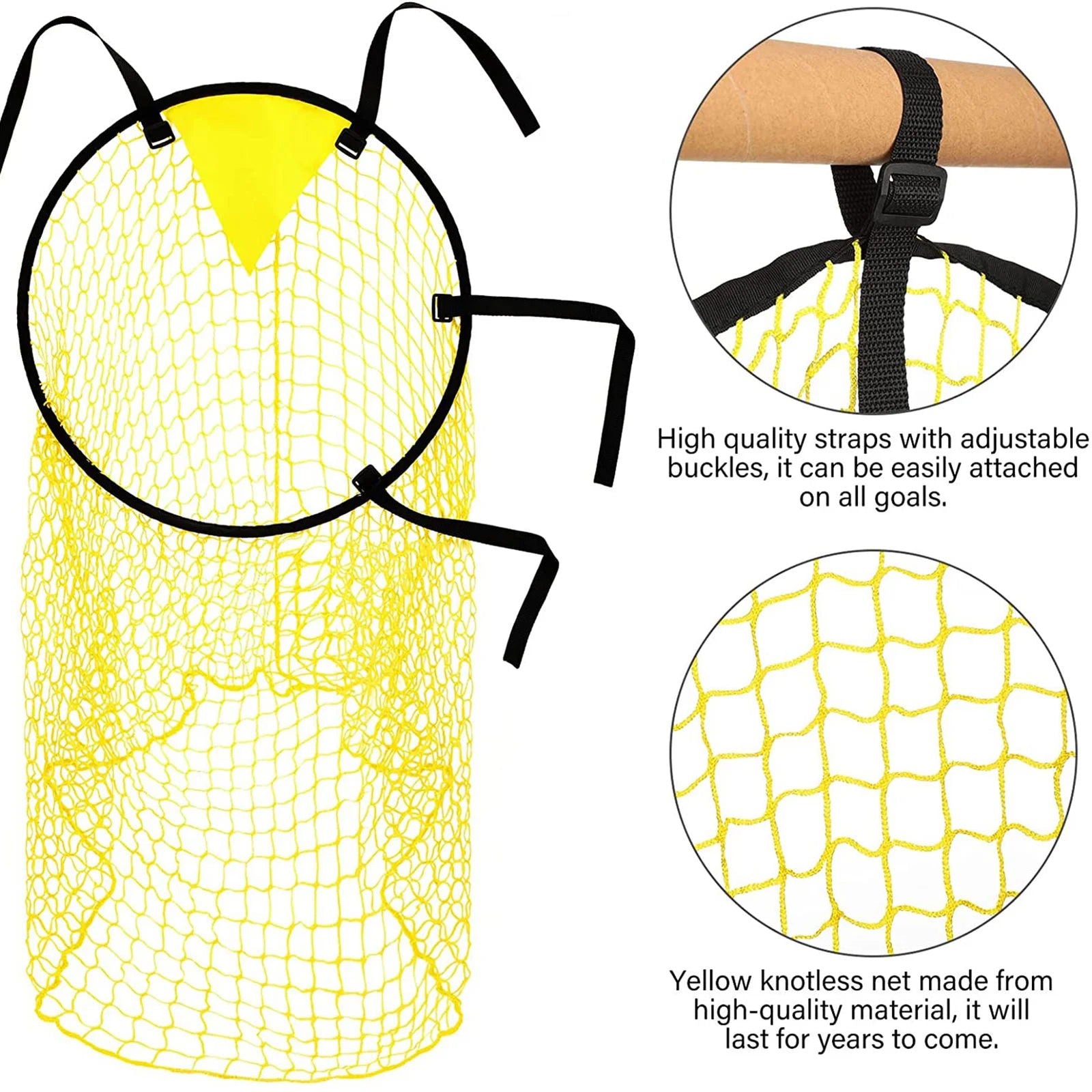 Football Training Shooting Target Net Soccer Practice Shot net Free Kick Practice Shooting Net Youth Soccer Training Equipment - Slobuy