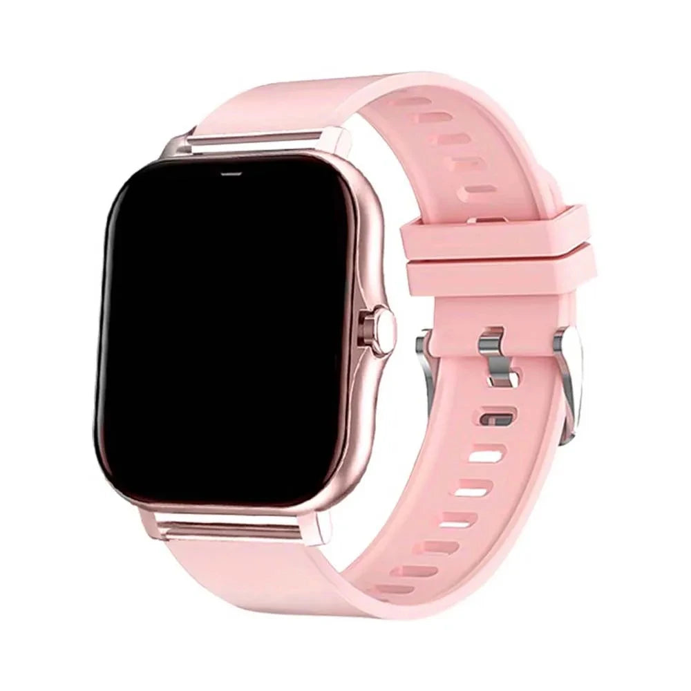 For Android OS IOS Phone Color Screen Full Touch Custom Dial Smart Watch Women Bluetooth Call SmartWatch Men 2024 New - Slobuy