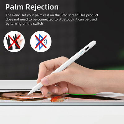 For Apple Pencil 2 1 Palm Rejection Power Display iPad Accessories iPad 2022 2021 2020 2019 2018 Pro 11 12.9 Air Mini Stylus Pen - Slobuy