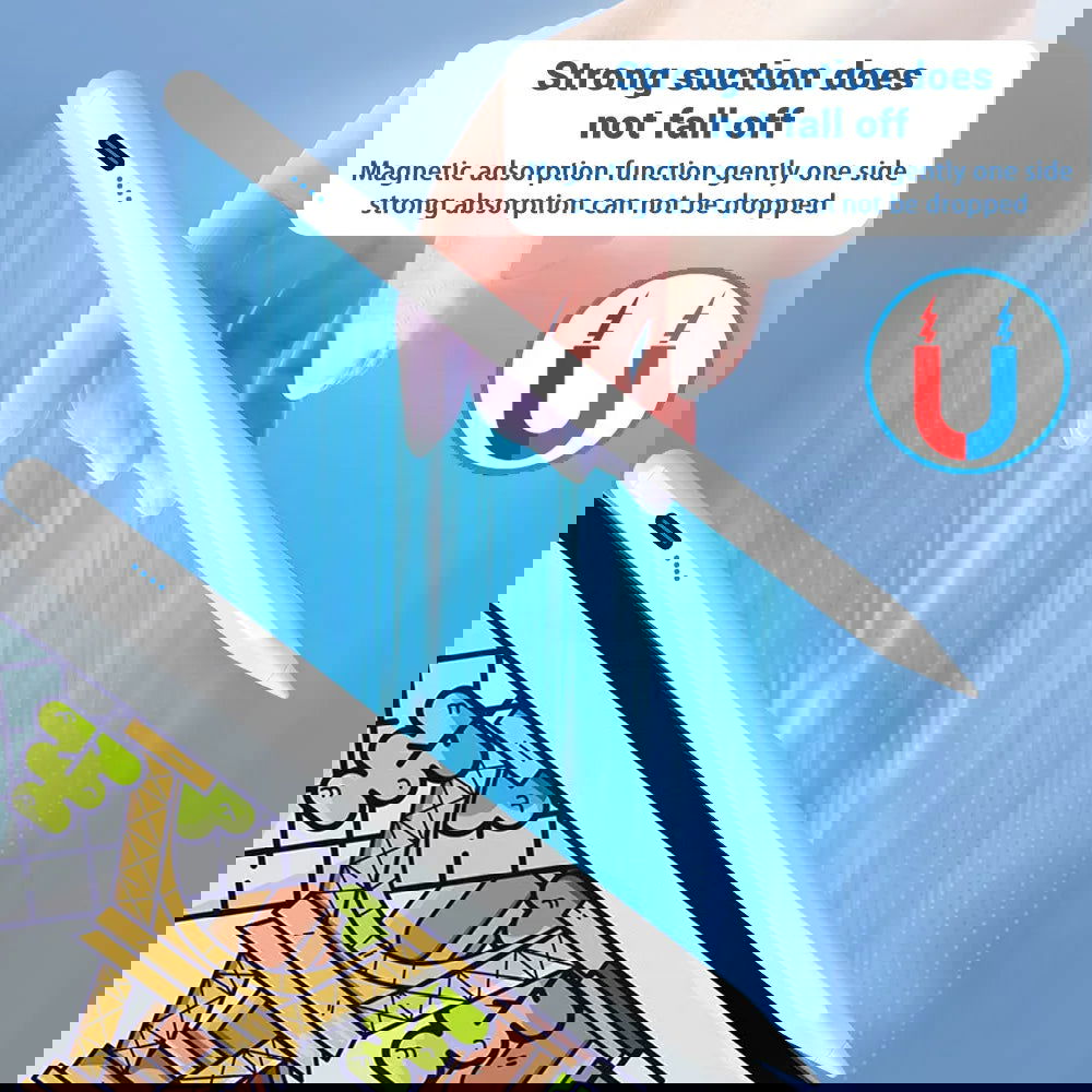 For Apple Pencil 2 1 Palm Rejection Power Display iPad Accessories iPad 2022 2021 2020 2019 2018 Pro 11 12.9 Air Mini Stylus Pen - Slobuy