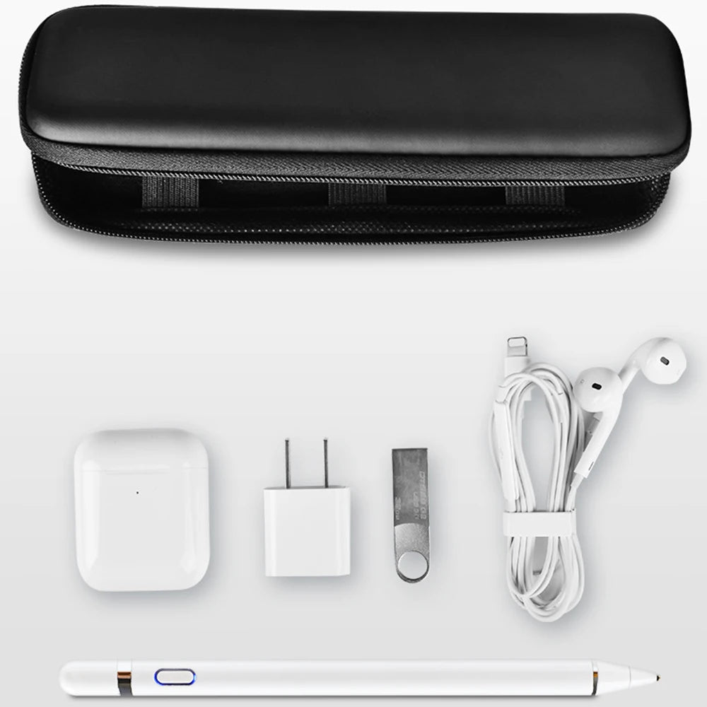 For Apple pencil 2 case For Apple Pencil 1nd Gen Storage Box touch tablet pen Accessories Portable Anti-drop Cover Travel Case - Slobuy
