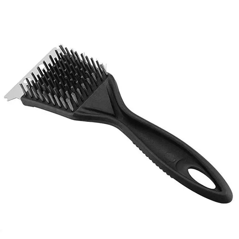 For Barbecue Grill Brush Steel Wire Bristles BBQ Cleaning Brushes Durable Cooking Tool Outdoor Home BBQ Gas Kit Accessories - Slobuy