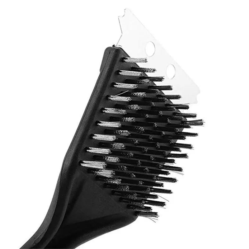 For Barbecue Grill Brush Steel Wire Bristles BBQ Cleaning Brushes Durable Cooking Tool Outdoor Home BBQ Gas Kit Accessories - Slobuy