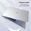 For MacBook Case For MacBook Pro 14.2 A2442 A2779 Pro 15.4 16 16.2 MacBook Air 13.3 M2 13.6 A2681 TPU Soft Cover Bag Accessories - Slobuy