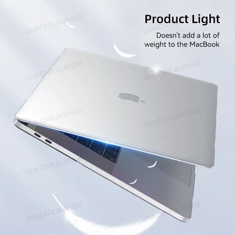 For MacBook Case For MacBook Pro 14.2 A2442 A2779 Pro 15.4 16 16.2 MacBook Air 13.3 M2 13.6 A2681 TPU Soft Cover Bag Accessories - Slobuy