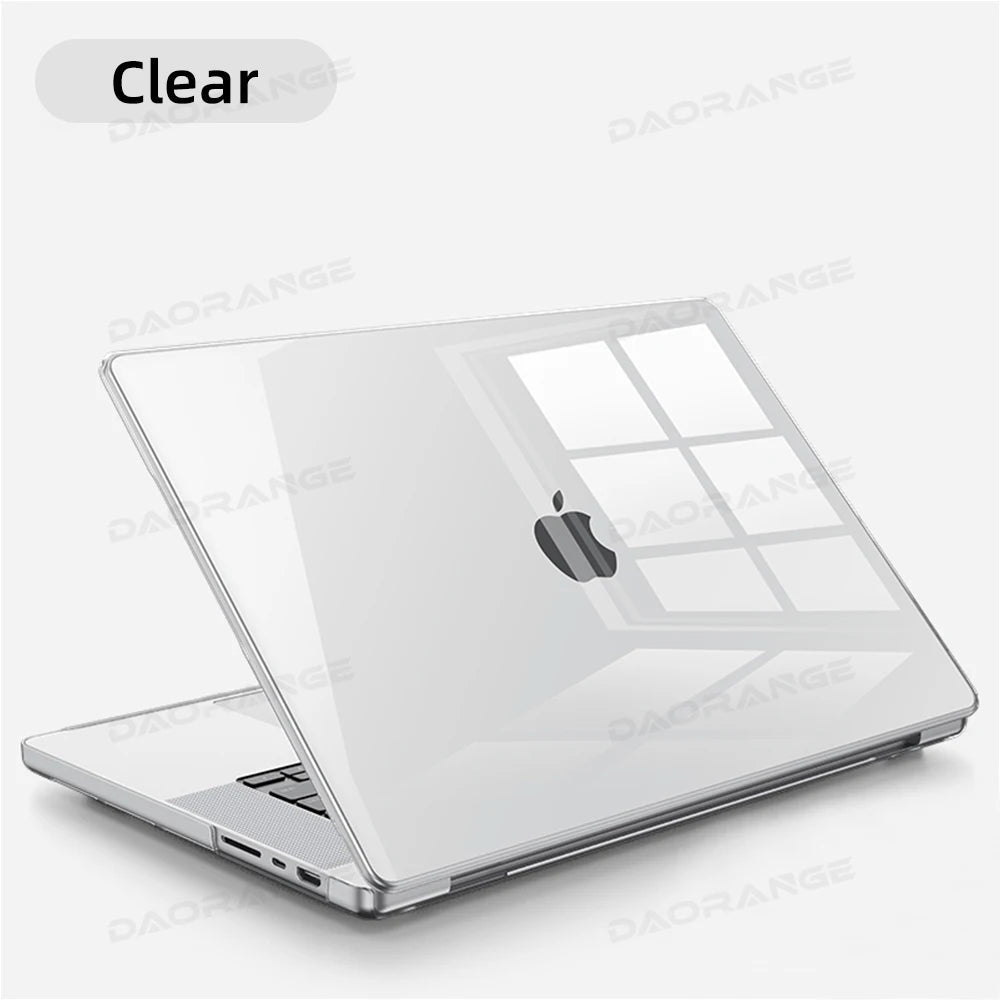 For MacBook Case For MacBook Pro 14.2 A2442 A2779 Pro 15.4 16 16.2 MacBook Air 13.3 M2 13.6 A2681 TPU Soft Cover Bag Accessories - Slobuy