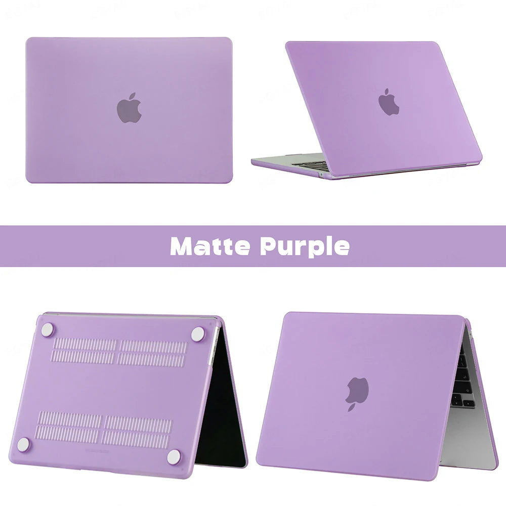 For Macbook Air 13 Case for Laptop accessories Macbook Air M1 M2 2023 Air 15 Funda Macbook Pro 14 case M3 2023 Pro 16 Cover - Slobuy