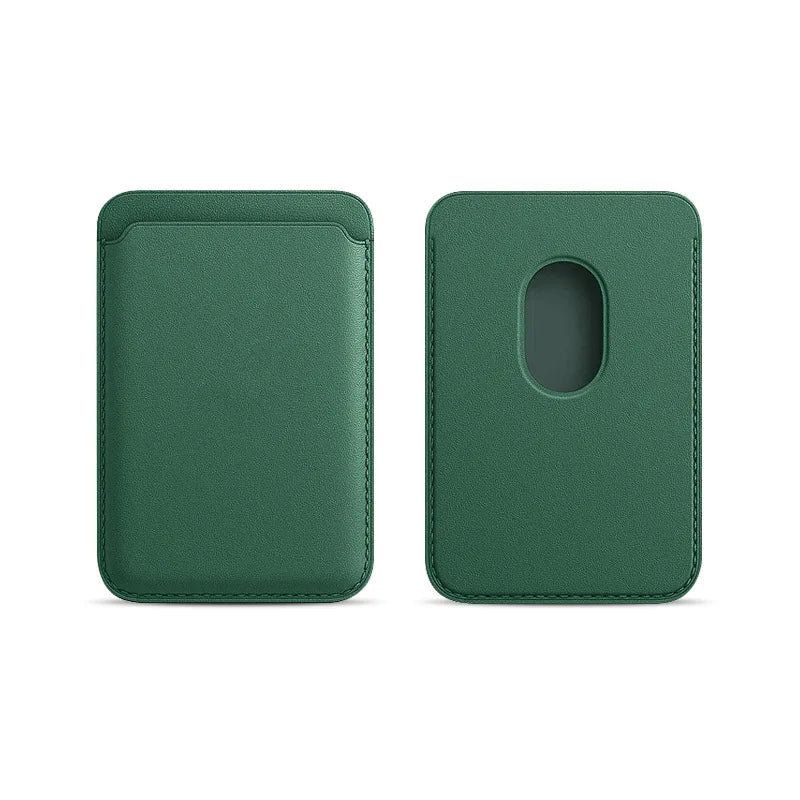 For Magsafe Magnetic Luxury Leather Card Holder Wallet Case For iPhone 14 Pro Max 13 12 Phone Bag Cover Adsorption Accessories - Slobuy