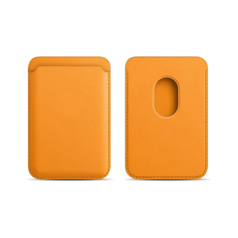 For Magsafe Magnetic Luxury Leather Card Holder Wallet Case For iPhone 14 Pro Max 13 12 Phone Bag Cover Adsorption Accessories - Slobuy