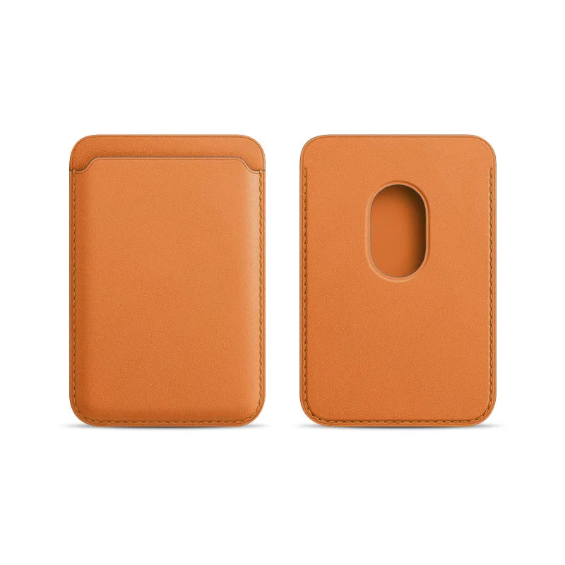 For Magsafe Magnetic Luxury Leather Card Holder Wallet Case For iPhone 14 Pro Max 13 12 Phone Bag Cover Adsorption Accessories - Slobuy