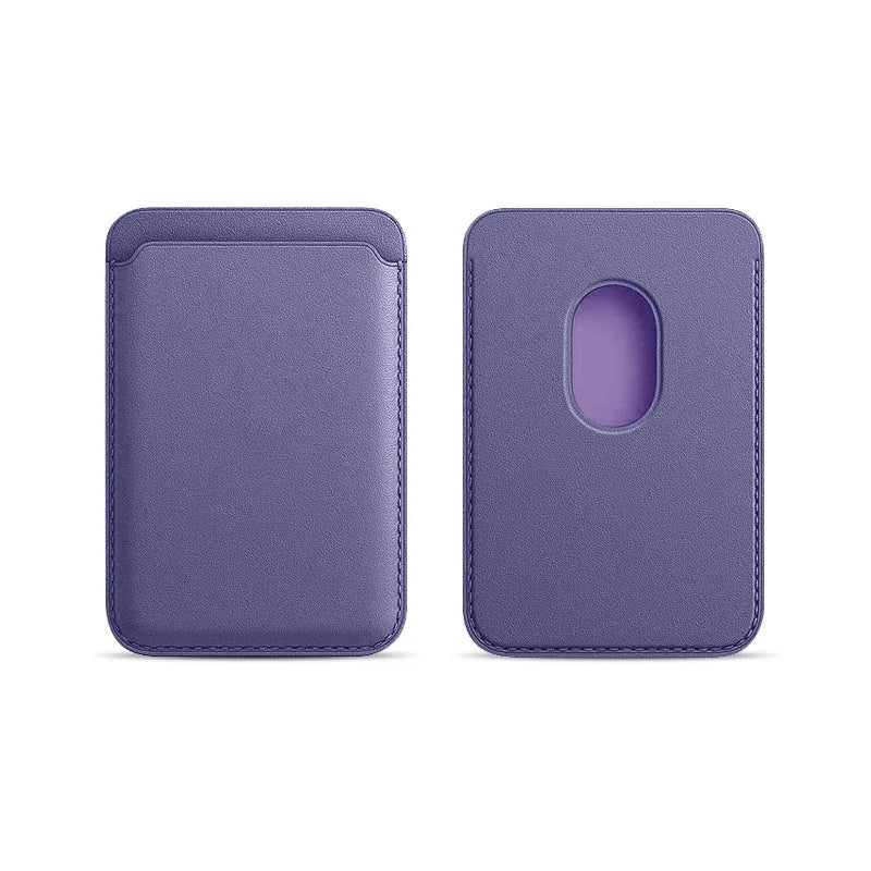 For Magsafe Magnetic Luxury Leather Card Holder Wallet Case For iPhone 14 Pro Max 13 12 Phone Bag Cover Adsorption Accessories - Slobuy