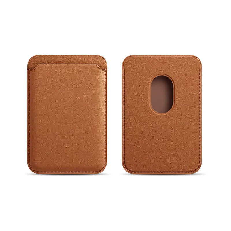 For Magsafe Magnetic Luxury Leather Card Holder Wallet Case For iPhone 14 Pro Max 13 12 Phone Bag Cover Adsorption Accessories - Slobuy