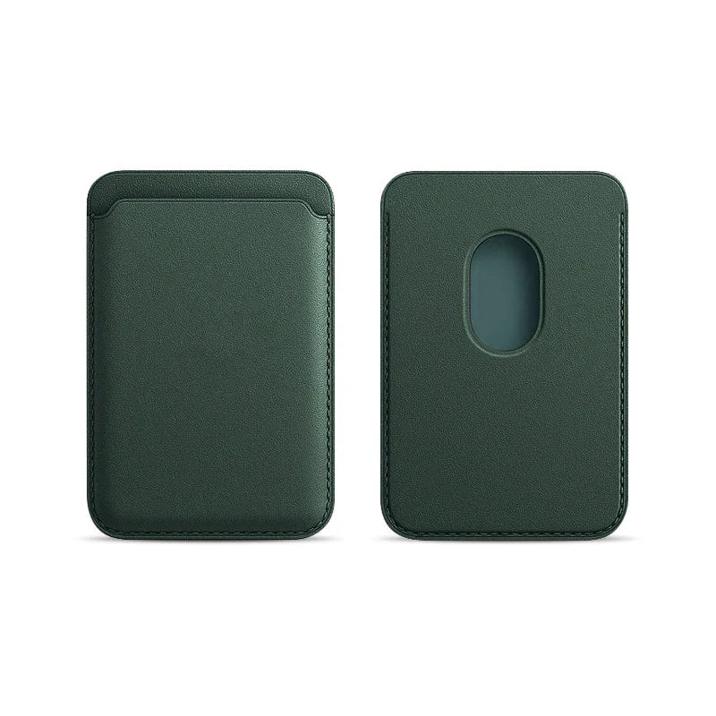 For Magsafe Magnetic Luxury Leather Card Holder Wallet Case For iPhone 14 Pro Max 13 12 Phone Bag Cover Adsorption Accessories - Slobuy