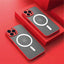 For Magsafe Matte Magnetic Case For iPhone 15 14 11 13 12 Pro Max Plus Luxury Wireless Charging Phone Protection Accessories - Slobuy