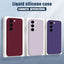 For Samsung Galaxy S23 S22 S24 Ultra S23 FE A53 A55 A54 5G Liquid Silicone Soft Case For Samsung S24 Plus S21 S20 FE Phone Cover - Slobuy