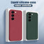 For Samsung Galaxy S23 S22 S24 Ultra S23 FE A53 A55 A54 5G Liquid Silicone Soft Case For Samsung S24 Plus S21 S20 FE Phone Cover - Slobuy