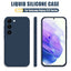 For Samsung Galaxy S23 S22 S24 Ultra S23 FE A53 A55 A54 5G Liquid Silicone Soft Case For Samsung S24 Plus S21 S20 FE Phone Cover - Slobuy
