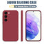 For Samsung Galaxy S23 S22 S24 Ultra S23 FE A53 A55 A54 5G Liquid Silicone Soft Case For Samsung S24 Plus S21 S20 FE Phone Cover - Slobuy
