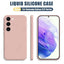 For Samsung Galaxy S23 S22 S24 Ultra S23 FE A53 A55 A54 5G Liquid Silicone Soft Case For Samsung S24 Plus S21 S20 FE Phone Cover - Slobuy