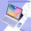 For Samsung Galaxy Tab A8 10.5 S6 Lite 10.4 S7 S8 S9 11in S7 Plus S7 FE S8 S9 Plus 12.4 Case with Keyboard Funda Tablet Cover - Slobuy
