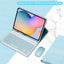 For Samsung Galaxy Tab A8 10.5 S6 Lite 10.4 S7 S8 S9 11in S7 Plus S7 FE S8 S9 Plus 12.4 Case with Keyboard Funda Tablet Cover - Slobuy