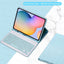 For Samsung Galaxy Tab A8 10.5 S6 Lite 10.4 S7 S8 S9 11in S7 Plus S7 FE S8 S9 Plus 12.4 Case with Keyboard Funda Tablet Cover - Slobuy