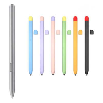 For Samsung Galaxy Tab S6 Lite P610 Tab S7 S8 S9 Tablet S6Lite Pencil Case Cover S Pen Bag Non-slip Protection Silicone Sleeve - Slobuy