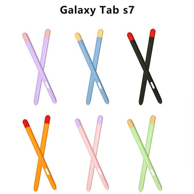 For Samsung Galaxy Tab S6 Lite P610 Tab S7 S8 S9 Tablet S6Lite Pencil Case Cover S Pen Bag Non-slip Protection Silicone Sleeve - Slobuy