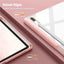 For Samsung Galaxy Tab S9 S8 S7 Plus FE 12.4 inch Case Transparent Back Tablet Cover For Tab S7 S8 11" 2020 Pencil Holder Cases - Slobuy