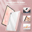 For Samsung Galaxy Tab S9 S8 S7 Plus FE 12.4 inch Case Transparent Back Tablet Cover For Tab S7 S8 11" 2020 Pencil Holder Cases - Slobuy