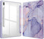 For Samsung Galaxy Tab S9 S8 S7 Plus FE 12.4 inch Case Transparent Back Tablet Cover For Tab S7 S8 11" 2020 Pencil Holder Cases - Slobuy