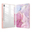 For Samsung Galaxy Tab S9 S8 S7 Plus FE 12.4 inch Case Transparent Back Tablet Cover For Tab S7 S8 11" 2020 Pencil Holder Cases - Slobuy