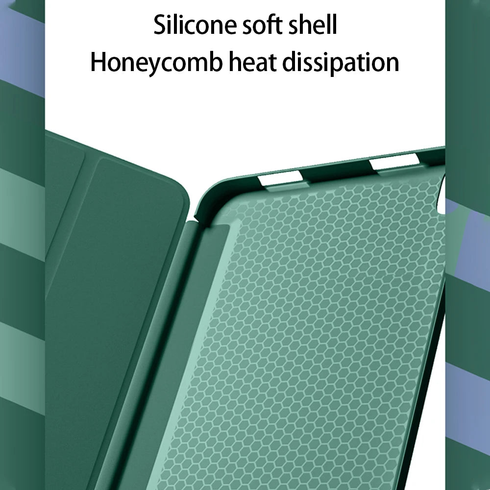 For Samsung Galaxy Tablet Case Accessories Tab S6 Lite A8 A7 S7FE S9 For Samsung Galaxy Tab S7 S8 S9 Plus 12.4 Protective Cover - Slobuy