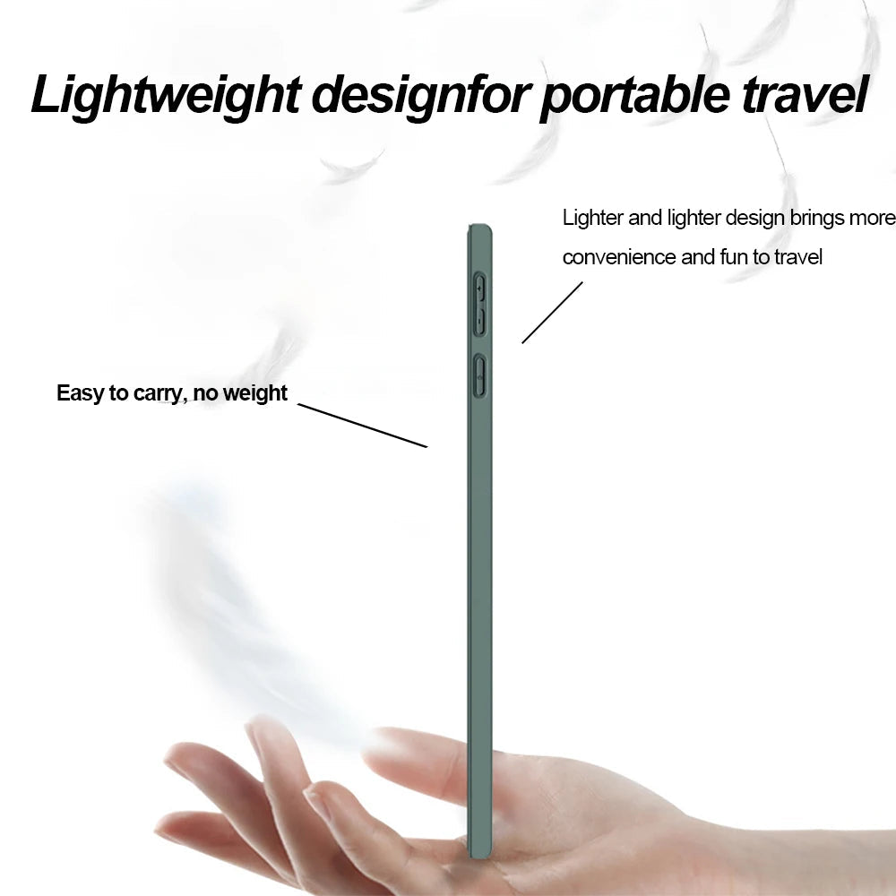 For Samsung Galaxy Tablet Case Accessories Tab S6 Lite A8 A7 S7FE S9 For Samsung Galaxy Tab S7 S8 S9 Plus 12.4 Protective Cover - Slobuy