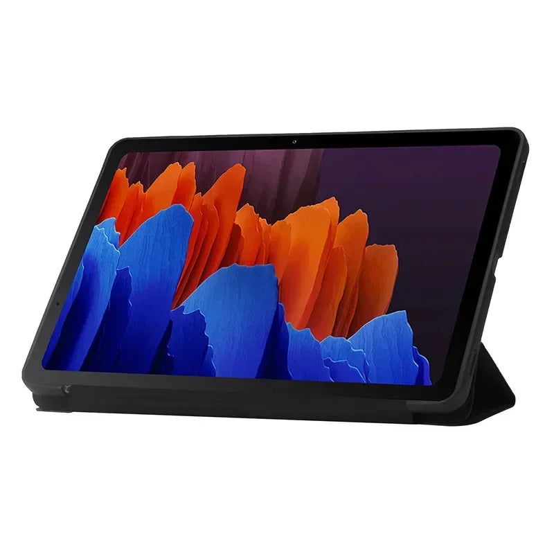 For Samsung Tab A9 Case 8.7" Trifold PU Leaher Soft Back Stand Tablet Coque For Galaxy Tab A9 8.7 inch SM X110 X115 Case Funda - Slobuy