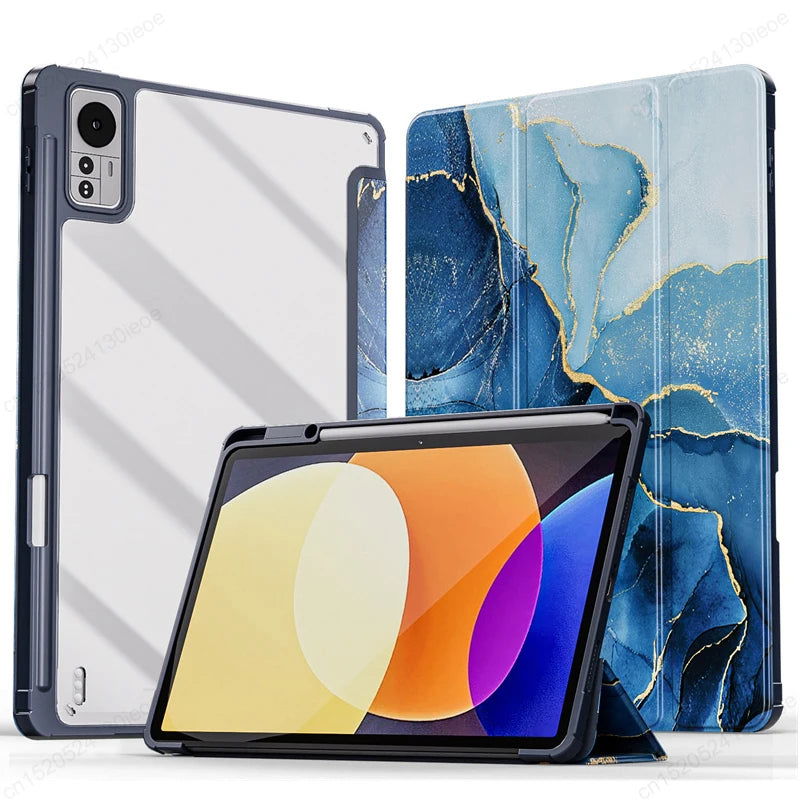 For Xiaomi RedMi Pad SE 11" 2023 Case RedMi Pad 10.61" Pencil Holder Cover MiPad 6 5 Pro 11 inch Tablet Auto Sleep Funda Cover - Slobuy
