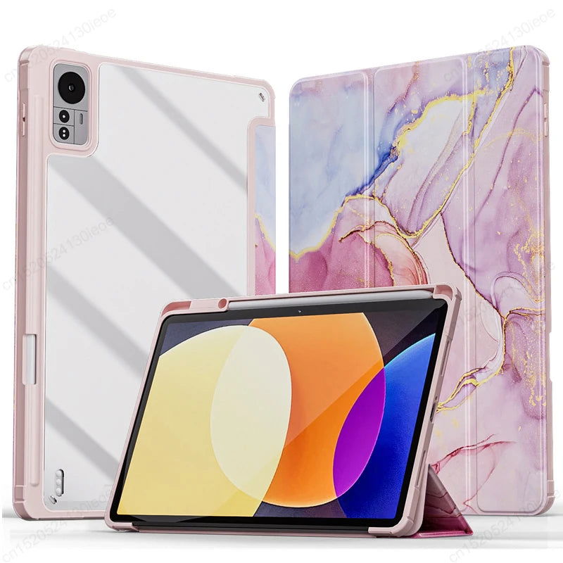 For Xiaomi RedMi Pad SE 11" 2023 Case RedMi Pad 10.61" Pencil Holder Cover MiPad 6 5 Pro 11 inch Tablet Auto Sleep Funda Cover - Slobuy