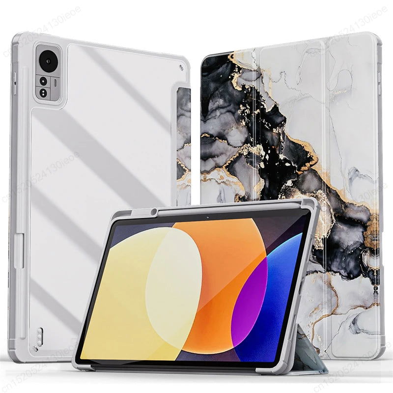 For Xiaomi RedMi Pad SE 11" 2023 Case RedMi Pad 10.61" Pencil Holder Cover MiPad 6 5 Pro 11 inch Tablet Auto Sleep Funda Cover - Slobuy
