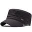 Four Seasons Flat Top Hat Men'S Simple Cotton Peaked Hat Fashion Baseball Cap Casual Cap, Commuter Sunshade Hat - Slobuy