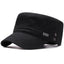Four Seasons Flat Top Hat Men'S Simple Cotton Peaked Hat Fashion Baseball Cap Casual Cap, Commuter Sunshade Hat - Slobuy