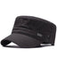 Four Seasons Flat Top Hat Men'S Simple Cotton Peaked Hat Fashion Baseball Cap Casual Cap, Commuter Sunshade Hat - Slobuy